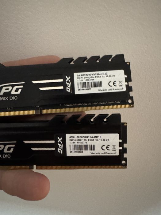 Adata xpg gammingx d10 2x8gb (16gb) 3000mhz