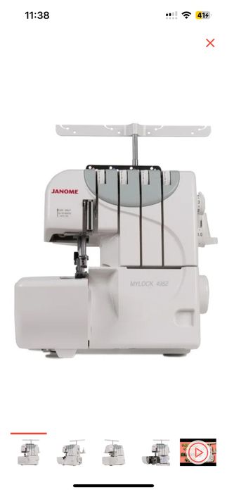 Janome diva, Janome my lock 4972, манекен