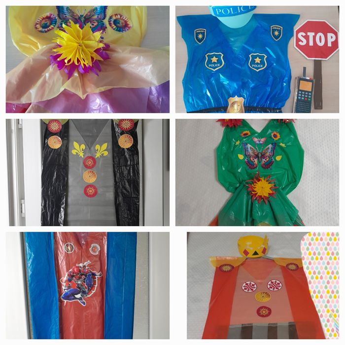 Costume copii materiale reciclabile