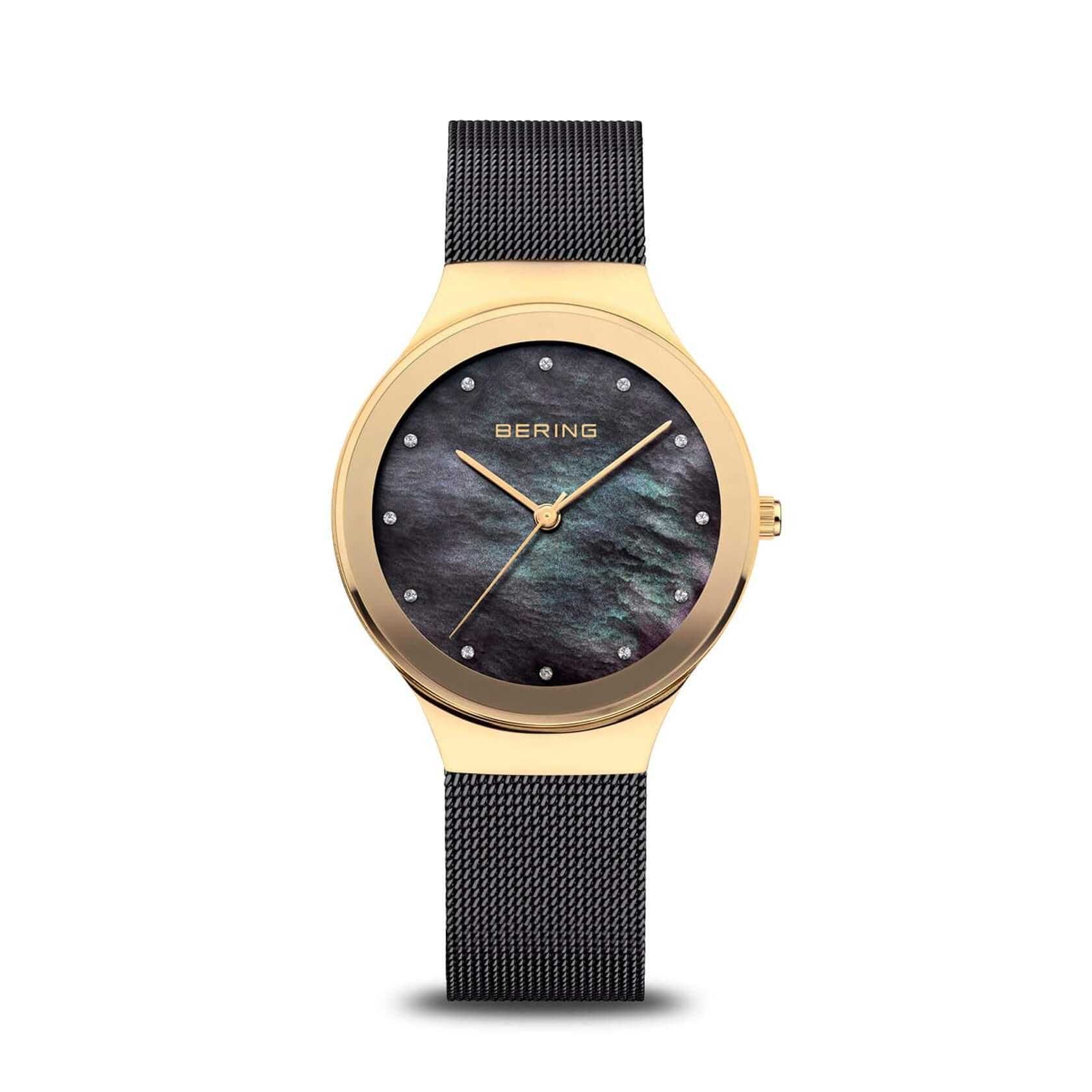 Дамски часовници Bering - Сапфир кристал, кристали Swarovski, 316L