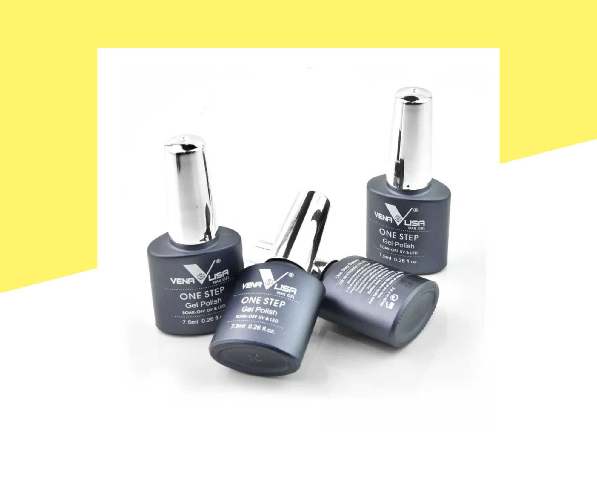 Gel lac 3 în 1 VENALISA: bază + gel lac + top coat