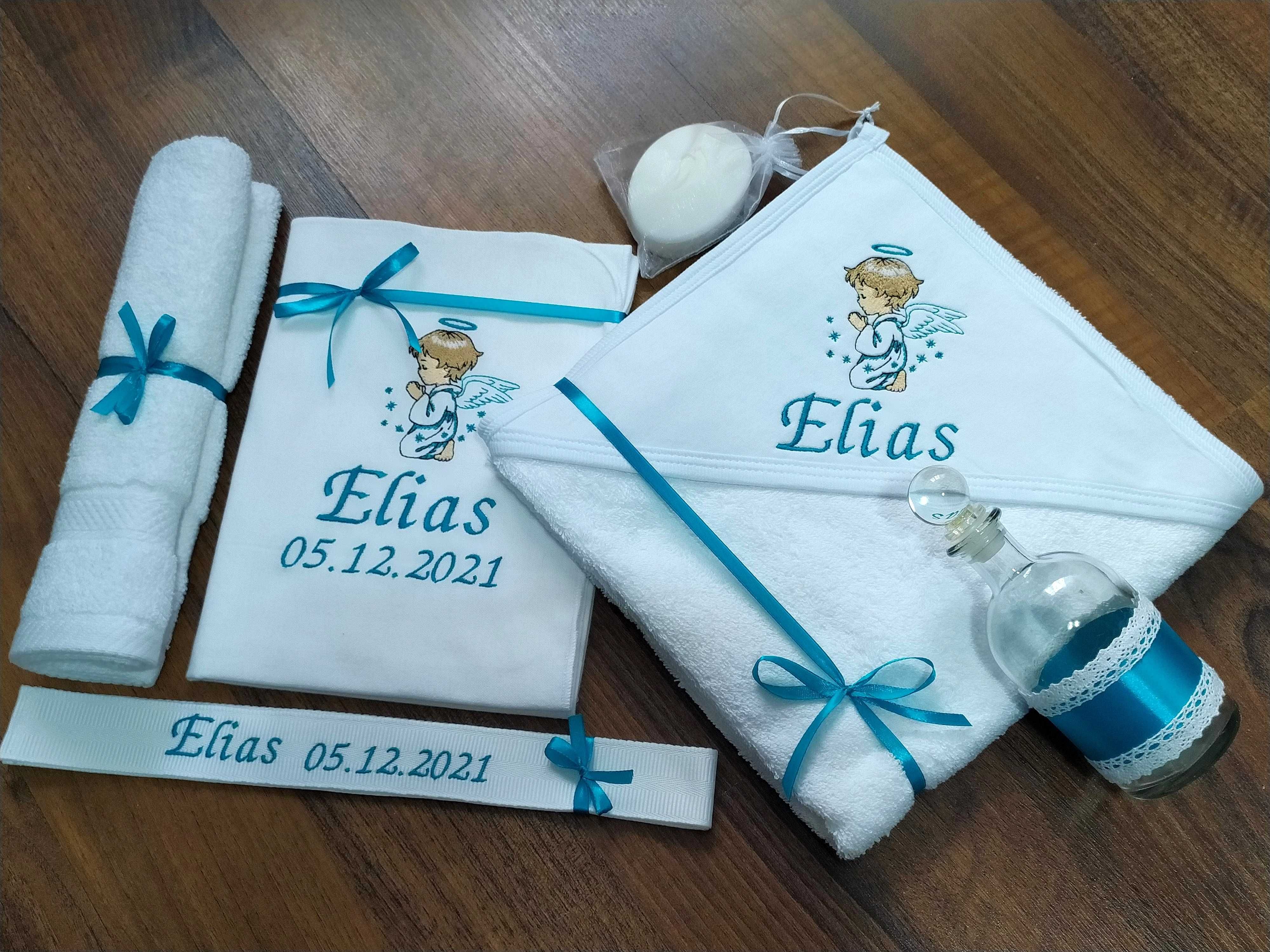 Trusou botez personalizat, lumanare botez, crasma