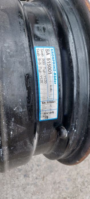 Железни джанти за Saab 15 цола два броя