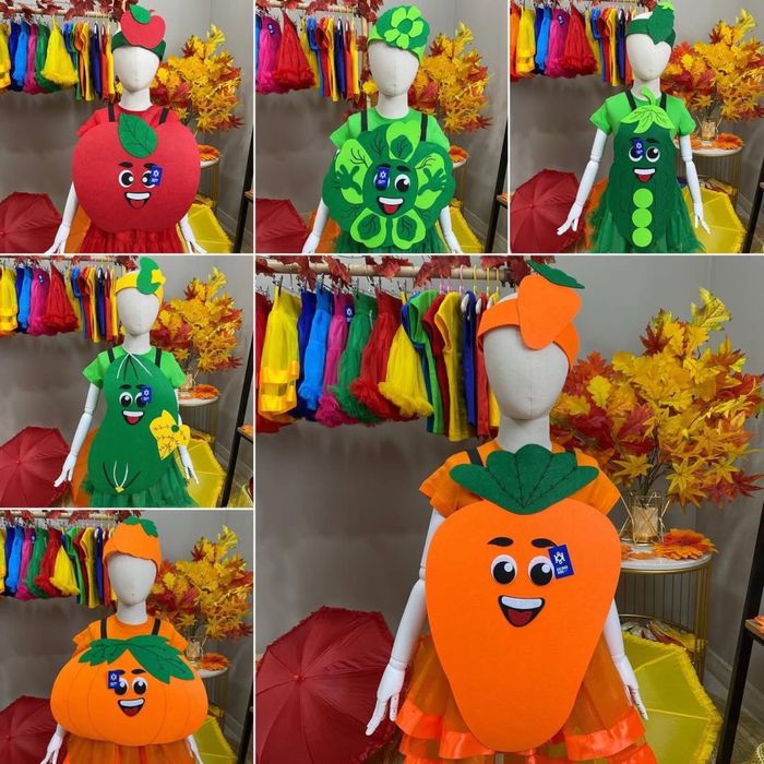 Костюм овощи фруктов