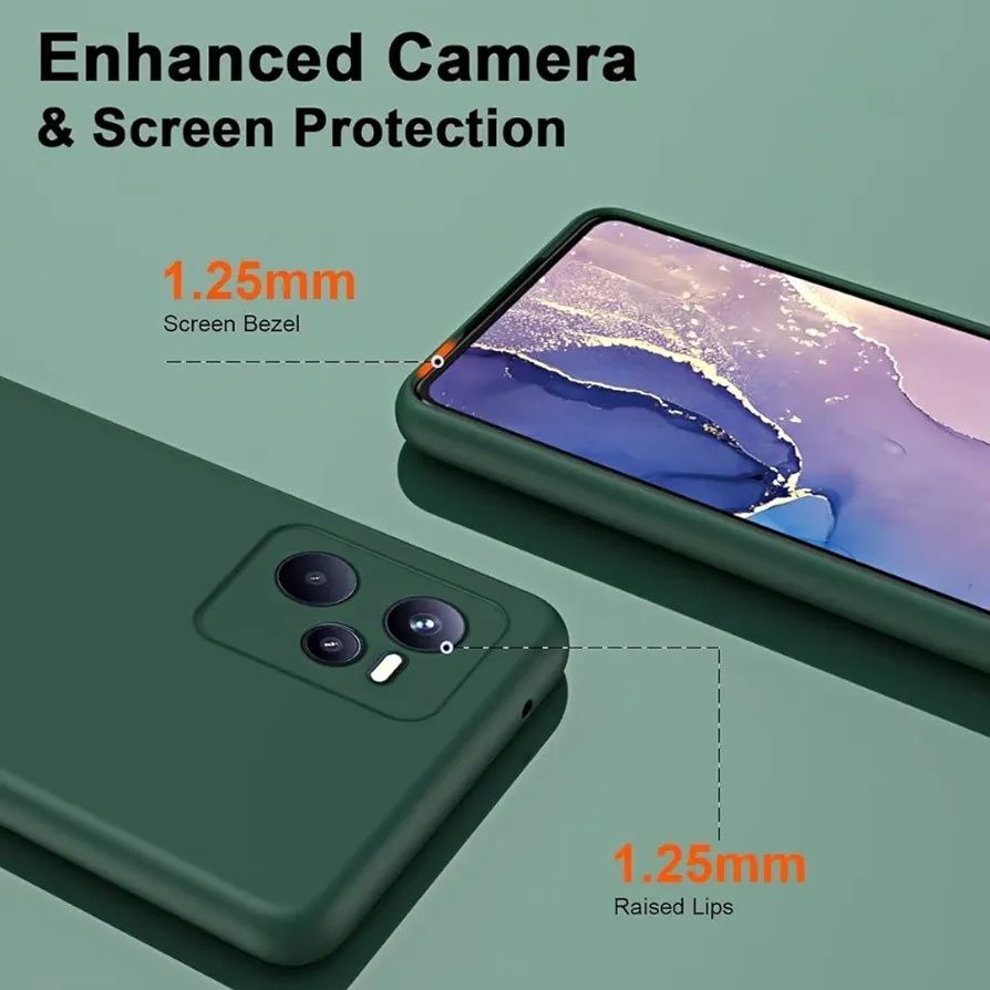 Матов Силиконов Кейс за Realme C35