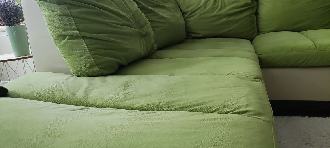 Coltar verde textil