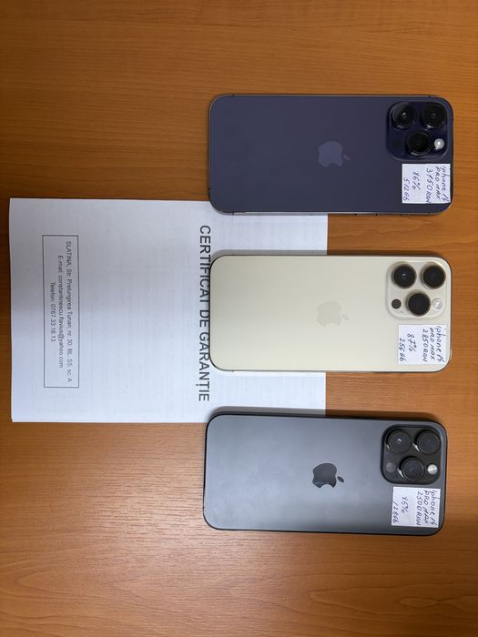 Iphone 14 pro max, garantie