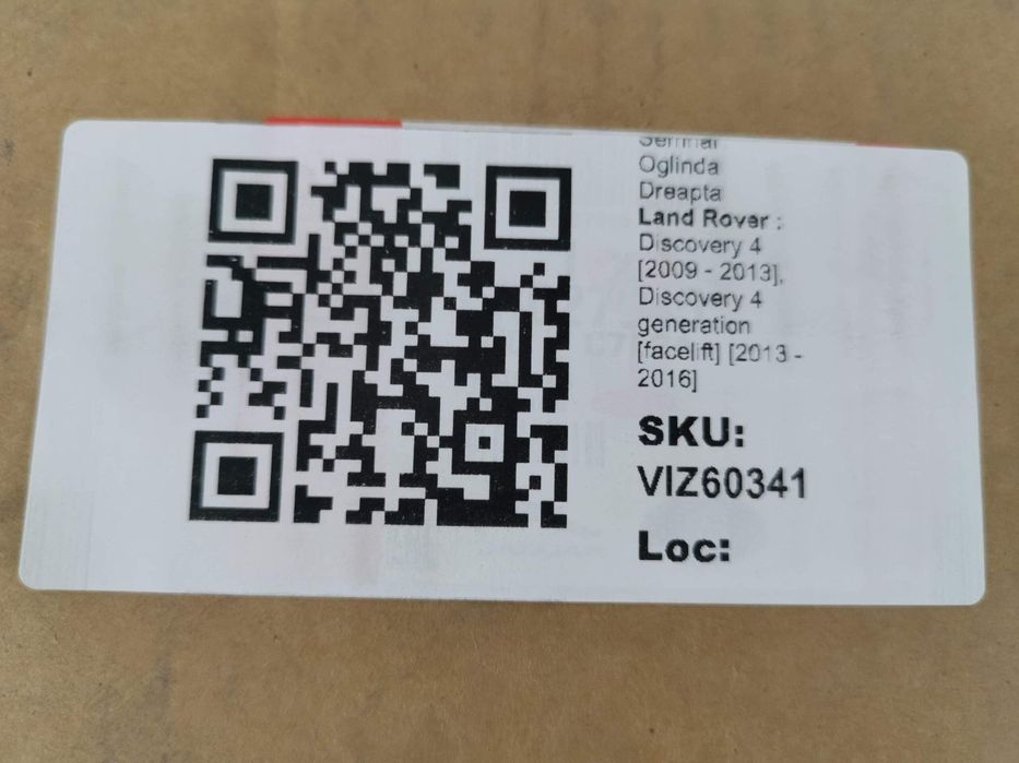 Semnal Oglinda Dreapta Land Rover  Discovery 4 2009 2010 2011 2012 201