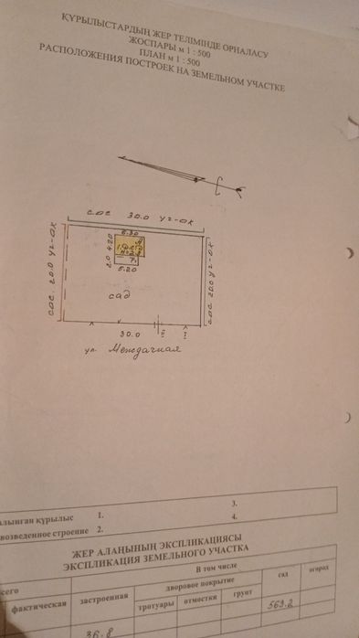 Пордам дача вдоль бакка хороший район 6 сот