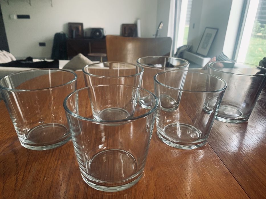 Стъклени кашпи за орхидеи 6 бр от ИКЕА