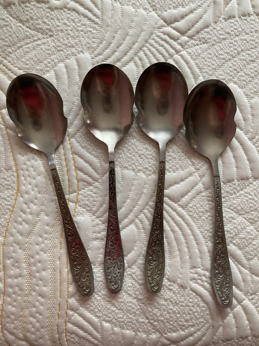 Ложки, ножи советские