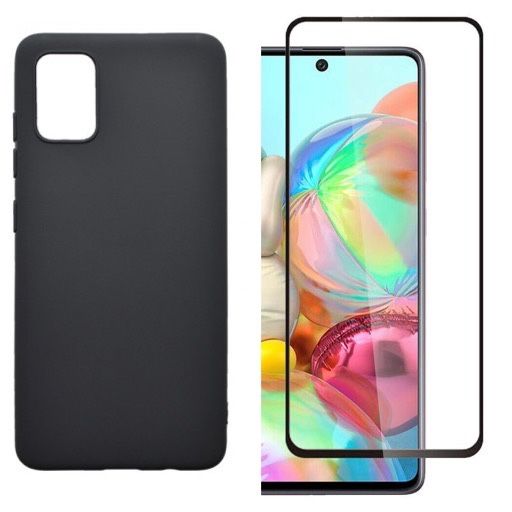 Samsung A21S/A12/A13/A14/A15/A16/A07/A17 Husa Silicon+Folie Sticla 11D