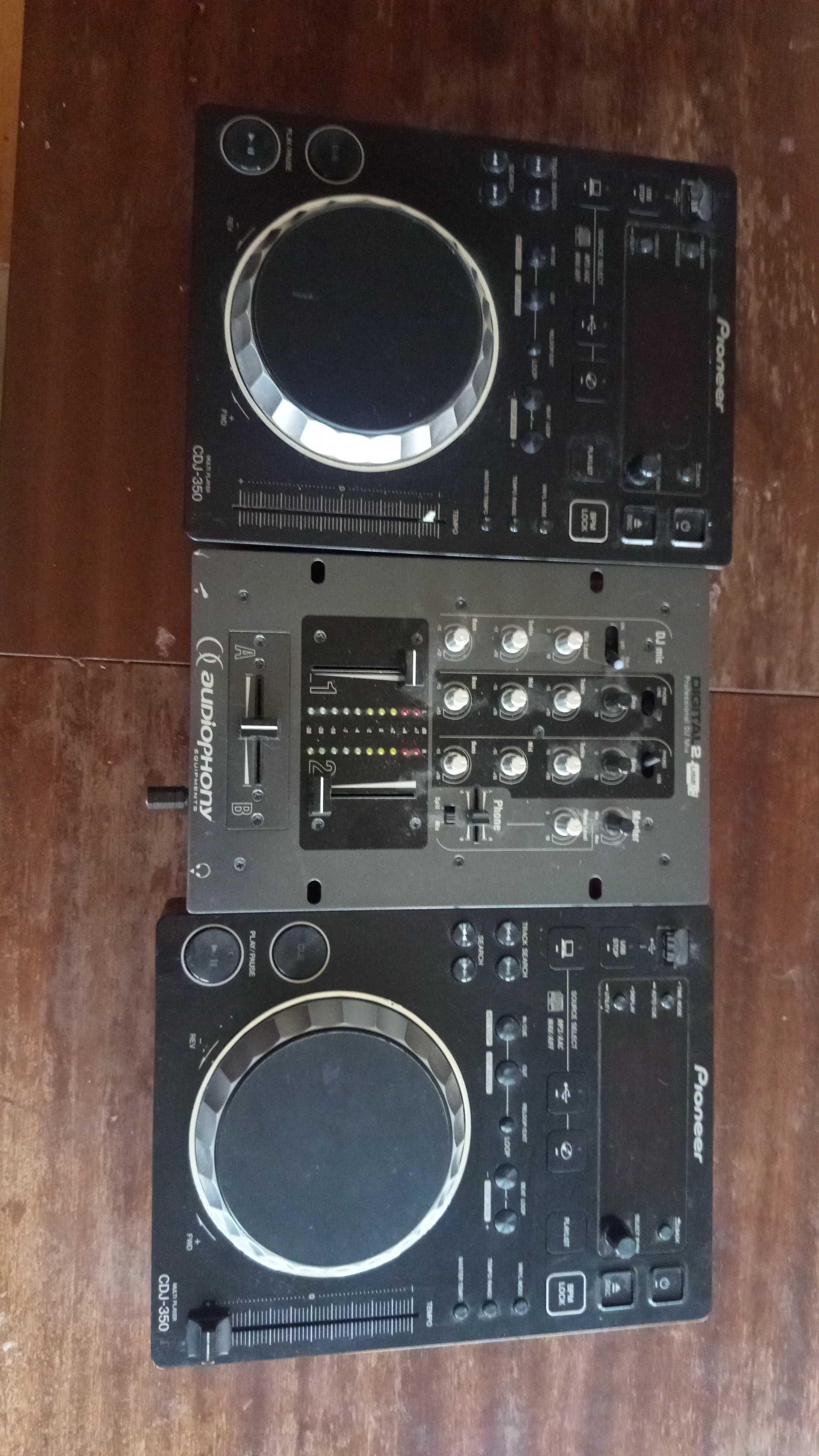 CDJ+ двуканален миксер