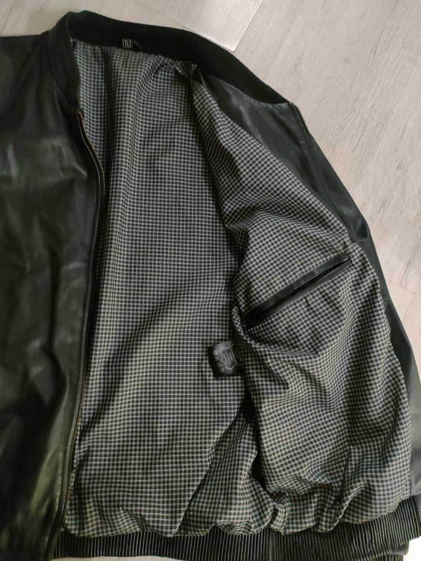 Кожаная куртка Турция XL (50-52)