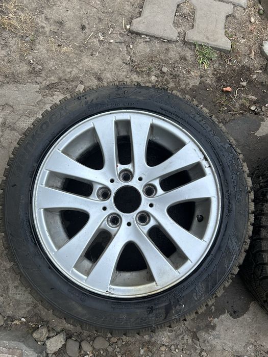 Jante aliaj 16” bmw cu cauciucuri de iarna Hankook