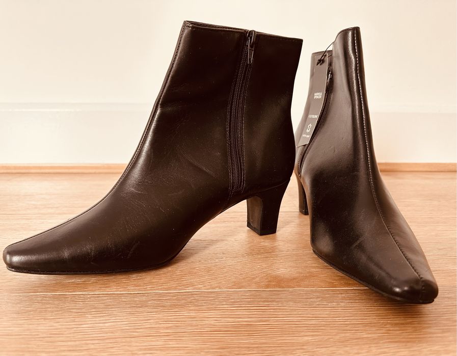 Ghete Marks & Spencer Piele Naturala