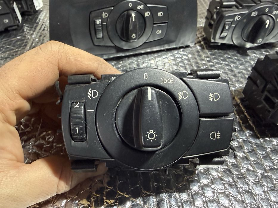 Ключ за включване на фаровете за BMW E81, E82, E87, E90, E91, E92 и Е9