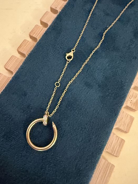 Lant original Cartier Juste un clou cu diamante