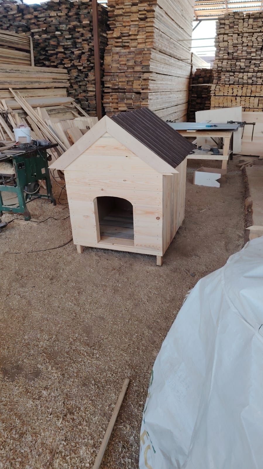 Будка и вольер собак утепленый домик для маленьких собак на зиму тепло