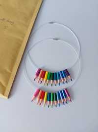 Coliere din creioane colorate 5 buc