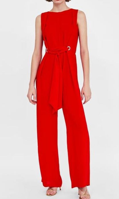 Salopeta Zara marimea S rosie