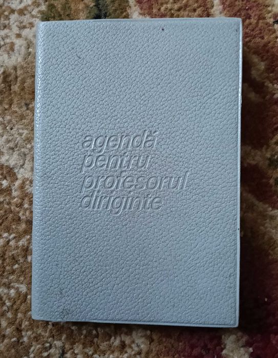 Agenda pentru profesorul diriginte 1970