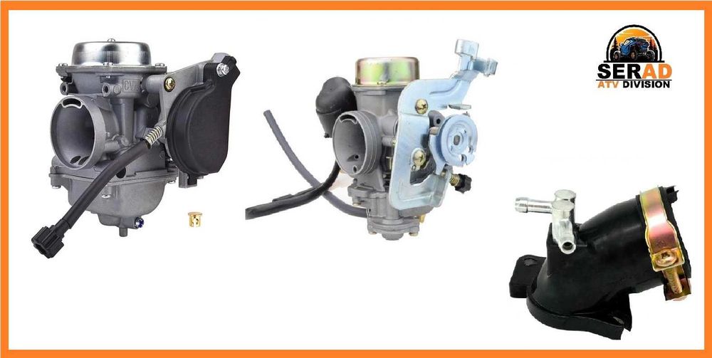 CARBURATOR LINHAI 300/ Galerie admisie /Cablu acceleratie Linhai