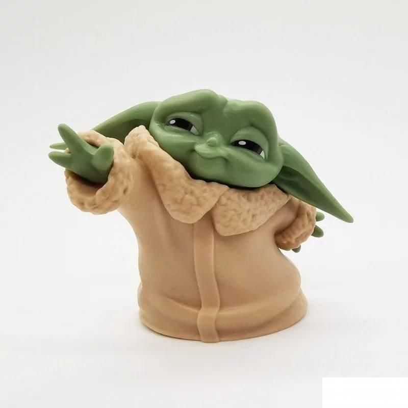 Set figurine Star Wars, Baby Yoda The Mandalorian