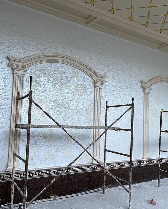 Травертин Дождик оттаченто мармаренно