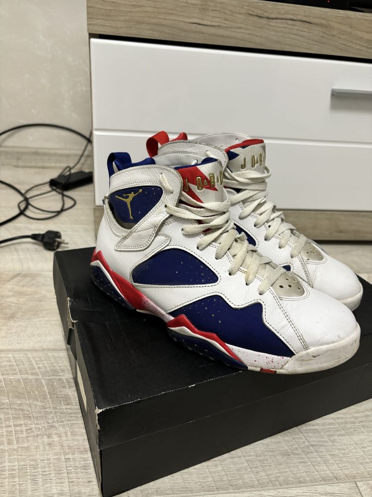 Кецове Jordan 7 Olympic edition