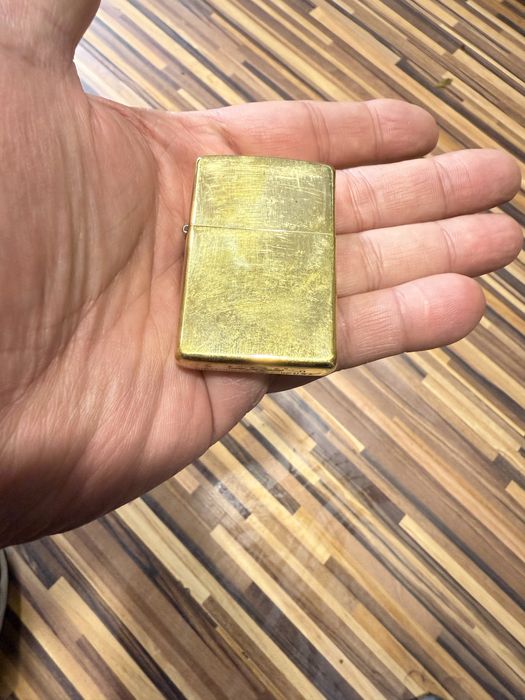 оригинална месингова запалка zippo