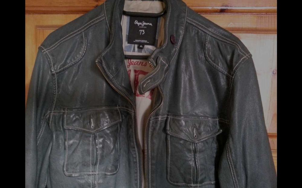 Продавам кожено яке Pepe Jeans London