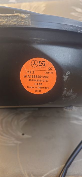 Harman Kardon Logic 7 Subwoofer Mercedes Benz A- B-Klasse W169 W245
