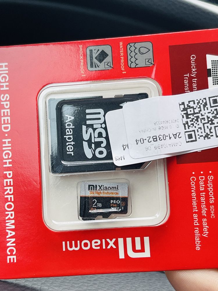 Card Memorie MicroSD 2TB xiaomi 4K PRO