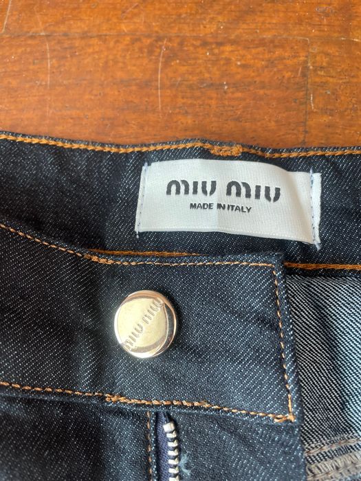 Дамски дънки MIU MIU