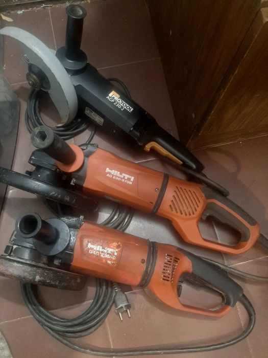 Мощни големи ъглошлайфи