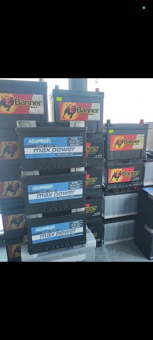 Baterie acumulator auto 75Ah Nou cu Garanție , Montaj GRATUIT