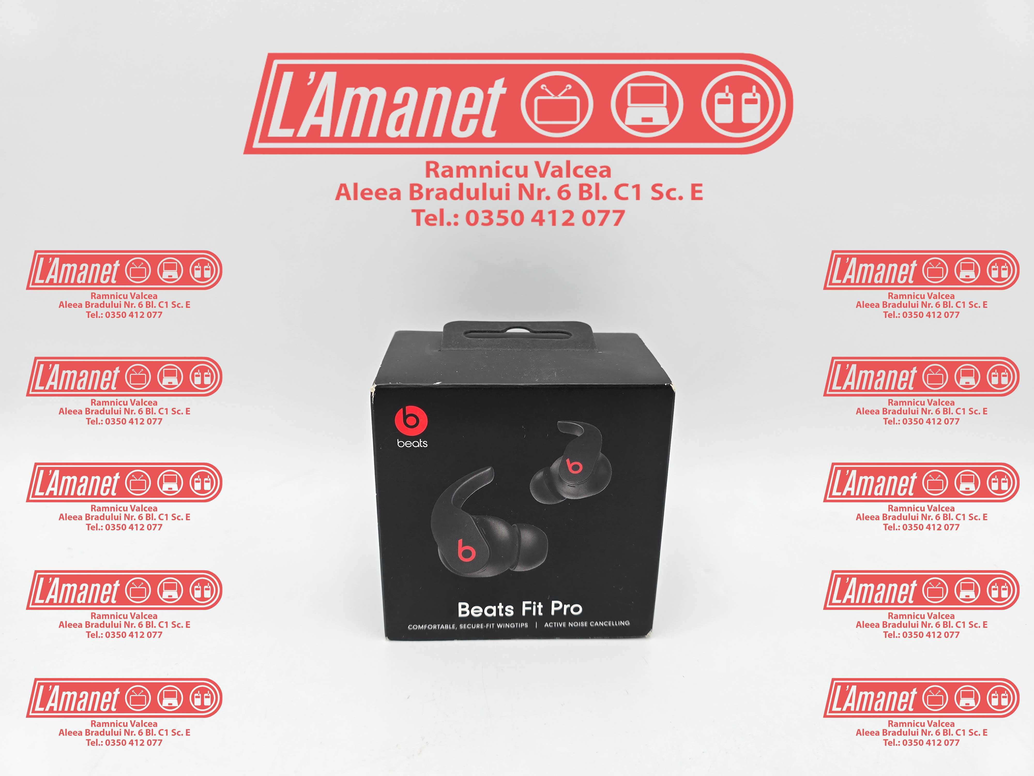 Casti Audio TrueWireless In Ear Beats Fit Pro Black NOI Sigilate