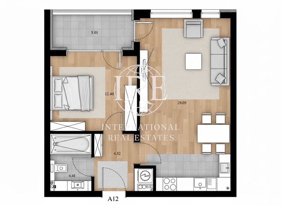 2-стаен в Варна-Изгрев площ 77 цена 138000