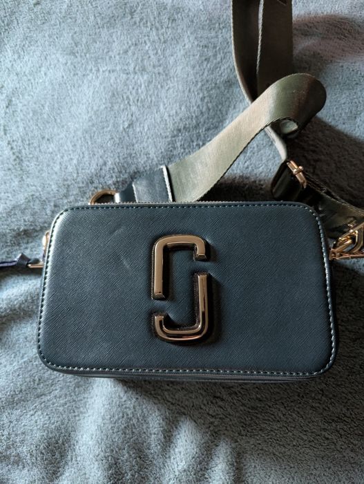 Marc Jacobs Green Snapshot geantă crossbody