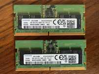 РАМ памет за лаптоп Samsung 16GB [2 x 8GB] DDR5 5600MHz CL46 SODIMM