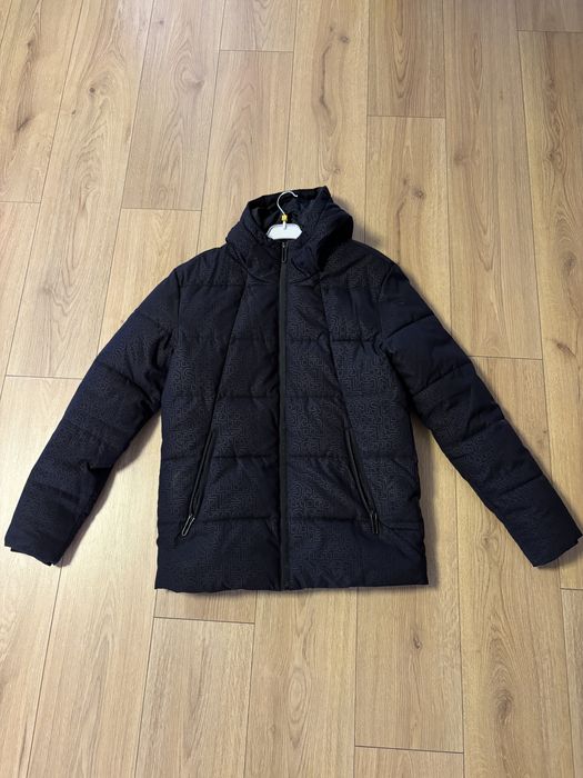 Geaca Colin’s cu gluga,vatelinata,neagra Marimea M