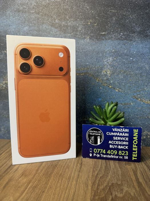 Iphone 17 Pro Max/256Gb/Garantie 2Ani Centrul de Telefoane/Rate