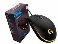 Мышь Logitech G102 Lightsync черный