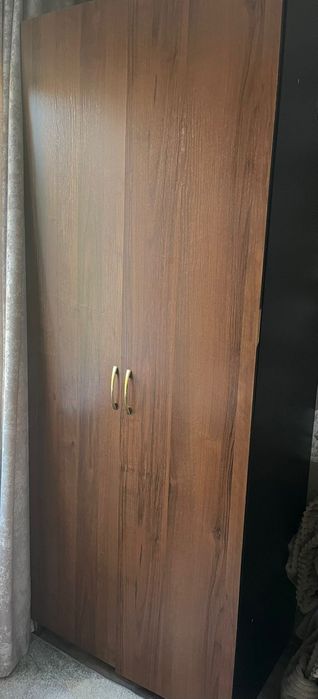 Продам кровать с матрасом(шкаф в подарок)