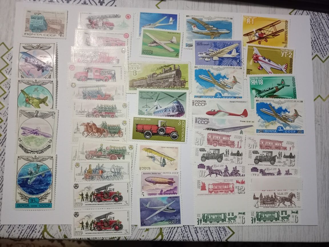 Продам почтовые марки СССР с 1960 по 1990