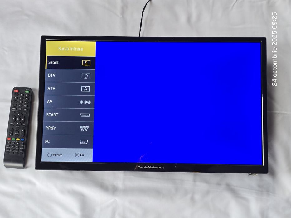 Tv auto 12V, Denis Network 24".