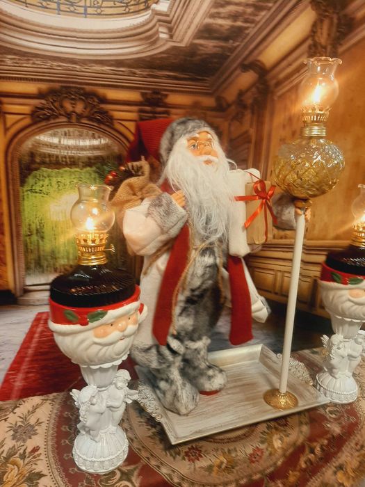 decoratiuni carciun , lampi cu petrol