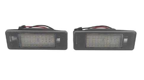 LED плафони регистрационен номер Nissan Primera Qashqai Pathfinder
