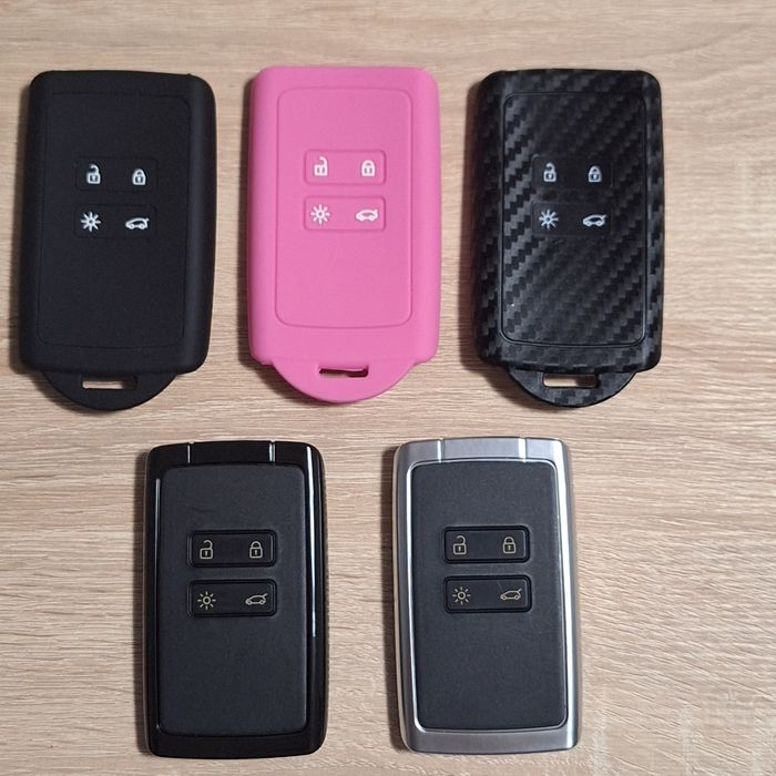 Husa cheie tip cartela cu 4 butoane pentru Renault si Dacia